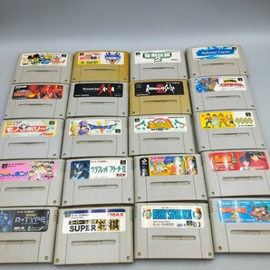 ◎任天堂 スーパーファミコン 本体＋ソフト20本 SFC ゲーム機 レトロゲームの画像2