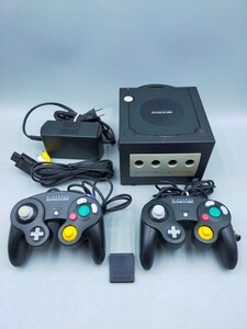 ◎任天堂 NINTENDO GAMECUBE 本体 ブラック ゲームキューブ