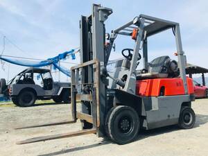 very cheapNissanNJ01forklift実動LPガス使用