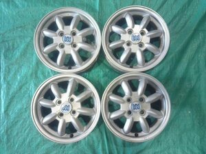 ★Daihatsu MINILITE MiniLight 14 Inch 4.5J+45 PCD100 4H ハブΦ54mm アルミWheels4本set