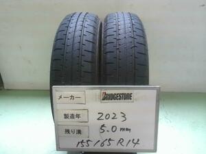 中古 ブリヂストン タイヤ 155/65R14