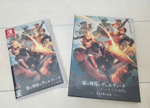 「Switch 霧の戦場のヴェルディーナ: C.A.R.D.S. RPG」5/24発売　初回特典アートbook付き