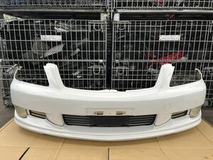  used Toyota kla one Athlete GRS180 original front bumper white color 