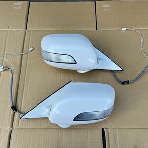  used Toyota kla one Athlete GRS180 original side mirror door mirror left right set has confirmed 