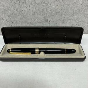 *[MONTBLANC/ Montblanc ]MEISTER STUCK Meister shute.k fountain pen pen .4810 14K black writing implements case attaching 