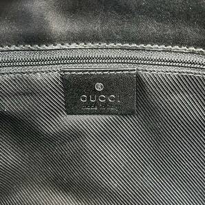 ☆【GUCCI/グッチ】極美品 GUCCI グッチ ジャッキー GGキャンバス ハンドバッグ ショルダーバッグ バッグ キャンバス レザー 黒 の画像7