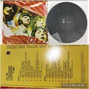 ※【THE BEATLES BOX/ザ・ビートルズボックス】EAS-77011〜18 レコード8枚組 124曲 アンティーク 中古 現状品 動作未確認 コレクション の画像9
