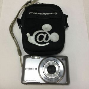 ※【FUJIFILM/富士フイルム】FINEPIX JX コンパクトデジタルカメラ JX560 シルバー デジカメ ディズニーケース付き 