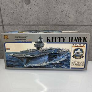 *[ not yet constructed / plastic model ]1/800 Kitty Hawk KITTY HAWK CV 63 USS aircraft carrier boat aviation .. plastic model 