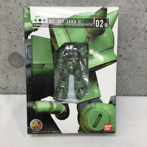 *[BANDAI/ Bandai ] не собран 02-00 ZAKUⅡ / The kⅡ 1/200 шкала Mobile Suit Gundam фигурка HCM Pro хранение товар [ вся страна единая стоимость доставки 520 иен ]