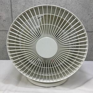 *[ Muji Ryohin / superior article plan ] circulator AT-CF26R-W 2017 year made operation verification settled feather diameter 26cm white 3 -step switch electric fan 