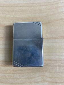 ● ZIPPO ジッポーライター 斜め線　MADE IN U.S.A 喫煙具　2005年製