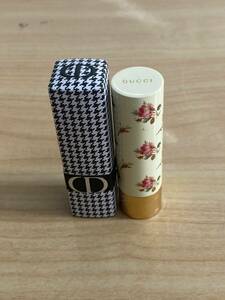 * cosme lipstick 2 point together rouge Dior Gucci rouge re-vuruvowa-ru secondhand goods 