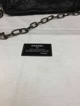 & 希少　シャネル CHANEL ココマーク マトラッセ レザー ショルダーバッグ チェーン シルバー　中古品　ヴィンテージ_画像4