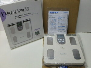 [1319]*OMRON Omron weight body composition meter kalada scan HBF-370 *