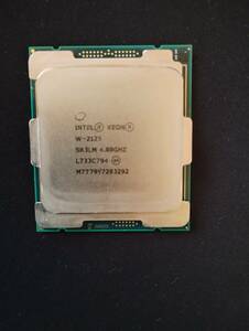 【送料無料】Intel Xeon W-2125 @4.0GHz（Cores: 4 Threads: 8 LGA2066） HP Z4 G4 にて動作確認済み♪