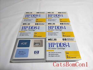 〇HP DDS-1 計6個 デジタル・データ・ストレージ [未開封] ヒューレットパッカード