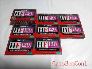  cassette tape SONY normal HF 120 total 10 volume [ unopened ] Sony 