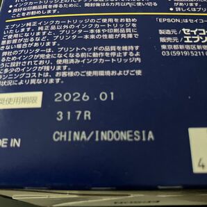 EPSON エプソン純正 エプソン 純正 IC4CL76 大容量 ４色パック 未開封 未使用 地球儀 2026年1月の画像3