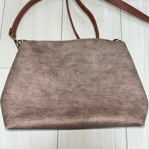 【美品】D.kelly ショルダーバッグ ブラウン 母の日