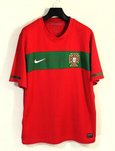 訳あり NIKE DRI-FIT◆ポルトガル代表◆２０１０年(H) ユニフォーム:XL