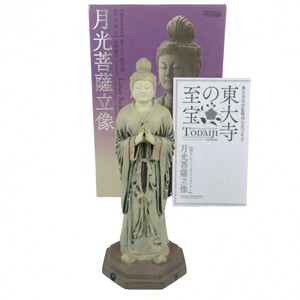 Kaiyodo higashi large temple complete .. settled official figure month light bodhisattva . image LUNAR RADIANCE height 13cm higashi large temple. .. Buddhist image figure out box attaching 0509-032