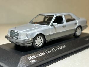 1/43「メルセデスベンツ W124 後期Eクラスセダン」 シルバー 1994年 1 of 2,016 pcs ミニチャンプス製 430033504