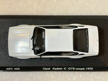 1/43 「オペル カデットC クーペ GTE」ホワイト 1975年「いすゞ ジェミニ クーペ」 兄弟車 ディテイルカーズ製　ART.450_画像5