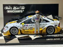 1/43 「オペル V8 DTM」 プレゼンテーション 2001 Bermd Schnider ミニチャンプス製 400 014897_画像4