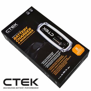 CTEK シーテック バッテリー チャージャー MXS5.0 新世代モデル 正規日本語説明書付 新品の画像2