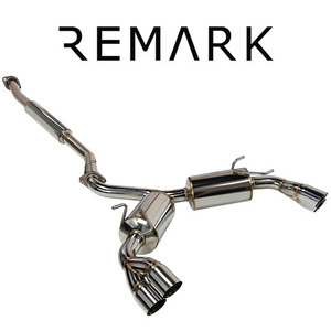 Remark 2012-2021 トヨタ 86 ZN6 キャットバック エキゾースト クアッド ポリッシュTip