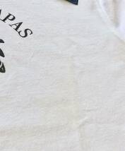 パパス★Papas新品タグ付きMADE IN U.S.Aプリントワッペンビーズ使いTシャツ　_画像10