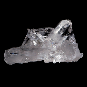 天然 水晶 クラスター 26g ブラジル ゼッカ産 透明感が美しい ゼッカクォーツ 原石 天然石 1点物 パワーストーン