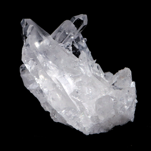 天然 水晶 クラスター 35g ブラジル ゼッカ産 透明感が美しい ゼッカクォーツ 原石 天然石 1点物 パワーストーン