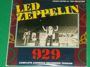 LED ZEPPELIN レッド・ツェッペリン★929 (プレス3CD)★H-Bomb Music★Live at Festival Hall, Osaka, Japan September 29, 1971