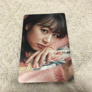 北野日奈子　デジタル写真集フォトカード「ordinary」