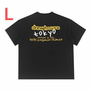 【新品】 ◆送料無料 Drew House Tokyo ドリューハウス Tシャツ　Lサイズ　黒