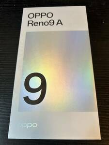 【Y!Mobile】【開封済み】Reno9 A 8/128GB ナイトブラック ワイモバイル