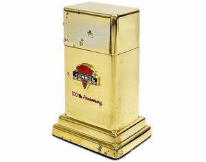 ZIPPO ジッポ BARCROFT バークロフト テーブルライター 卓上ライター CONSOL 100th anniversary PAT.2517191 ヴィンテージ 着火未確認