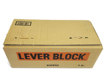 新品未開封 KITO キトー レバーブロック 1台 L5形 LB016 LEVER BLOCK 定格荷重1.6t 標準揚程1.5m 荷締め 工具 吊り 重機 トラック 運搬_画像3