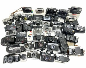 フィルムカメラ 大量まとめて 44個 キャノン ミノルタ オリンパス 富士フィルム ペンタックス コニカ コンパクトカメラ 一眼レフ 現状品