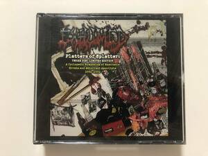 EXHUMED - PLATTERS OF SPLATTER 3discs LIMITED EDITION CD / 限定1000枚 3枚組