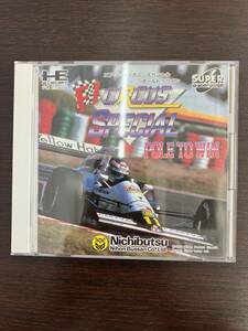 ◇◆#5444B SUPER CD-ROM2 SYSTEM エフワンサーカス・スペシャル ポールトゥウイン F1 CIRCUS SPECIAL POLE TO WIN PC Engine◆◇