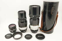 156■売り切り■Nikonニコン■NEW NIKKOR 28mm F3.5 HN-2■NIKKOR-Q・C Auto 200mm F4■NIKKOR-H Auto 300mm F4.5■_画像1