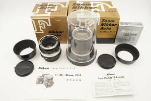 186# selling out #Nikon Nikon #NIKKOR-H Auto 50mm F2#Zoom-NIKKOR Auto 43-86mm F3.5#HN-3# metal hood #