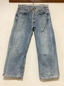 P-1296 EDWIN Edwin 505X Denim брюки W32 красный уголок джинсы ji- хлеб сделано в Японии 