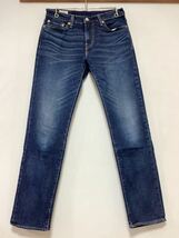 O-1250 Levi's PREMIUM リーバイス プレミアム 511 デニムパンツ W29 スリム ユーズド加工 ビッグE ジーンズ ジーパン_画像1