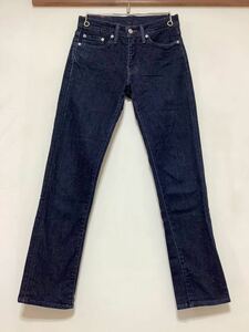 N-1292 Levi's リーバイス 511 デニムパンツ W28 スリム ストレッチ入り ジーンズ ジーパン 