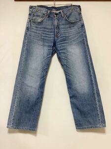 M-1264 Levi's リーバイス 503 デニムパンツ W32 ユーズド加工 ジーンズ ジーパン 