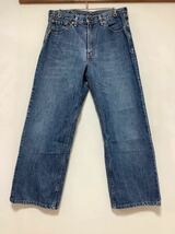 N-1286 Levi's リーバイス 504 デニムパンツ W34 90's ビンテージ ジーンズ ジーパン 日本製_画像1